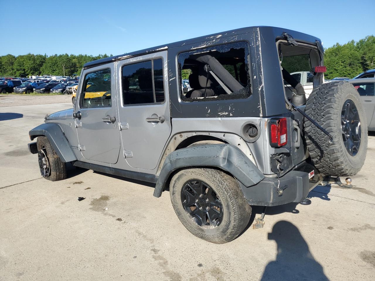 2015 Jeep Wrangler Unlimited Sport VIN: 1C4BJWDG3FL543804 Lot: 63685944