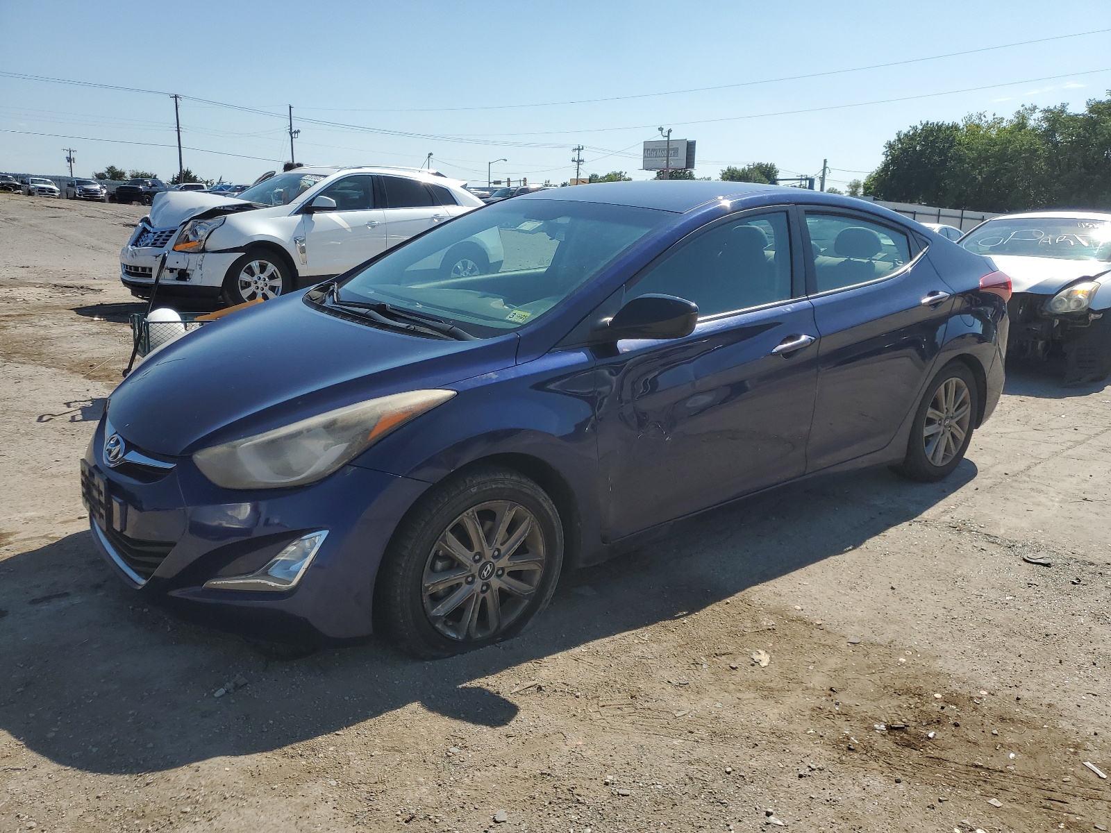 5NPDH4AE8EH468788 2014 Hyundai Elantra Se