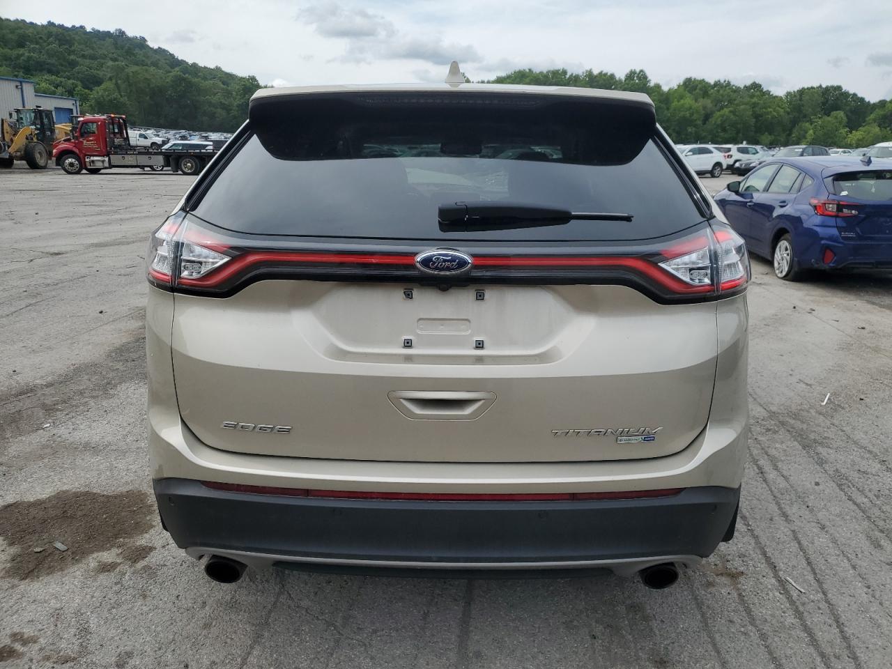 2017 Ford Edge Titanium VIN: 2FMPK4K92HBB96220 Lot: 63793754