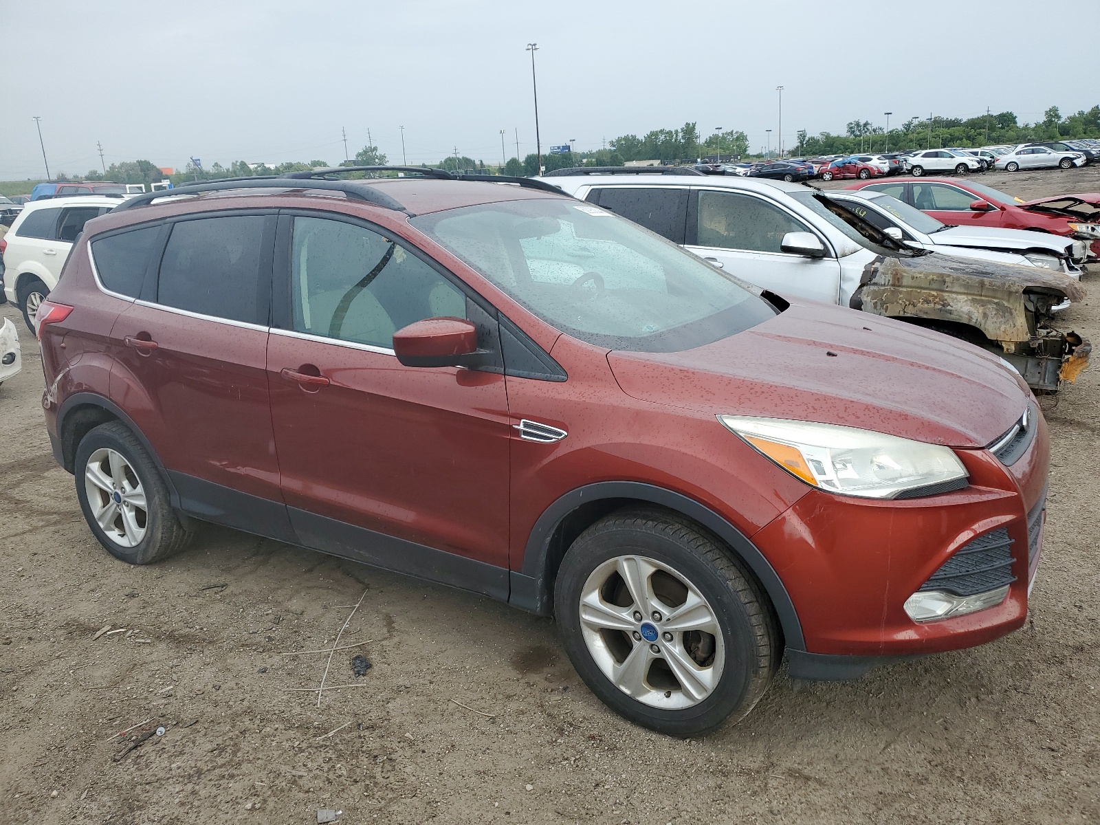 2014 Ford Escape Se vin: 1FMCU0GX8EUA00005