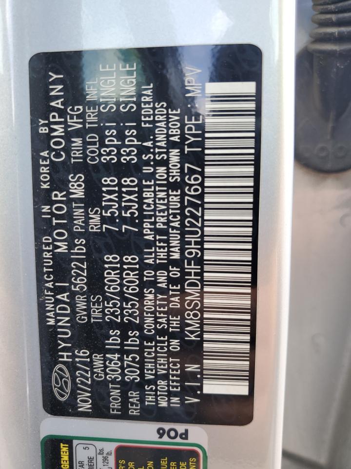 2017 Hyundai Santa Fe - Image 13