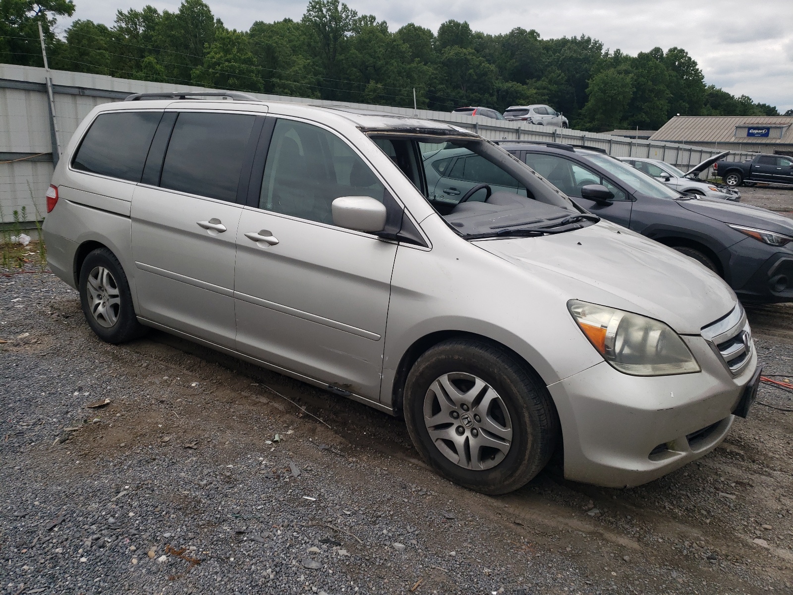 5FNRL38677B409536 2007 Honda Odyssey Exl