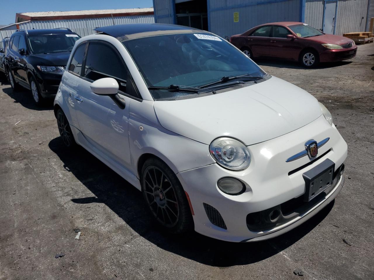 2015 Fiat 500 Abarth VIN: 3C3CFFFH4FT501744 Lot: 61474784