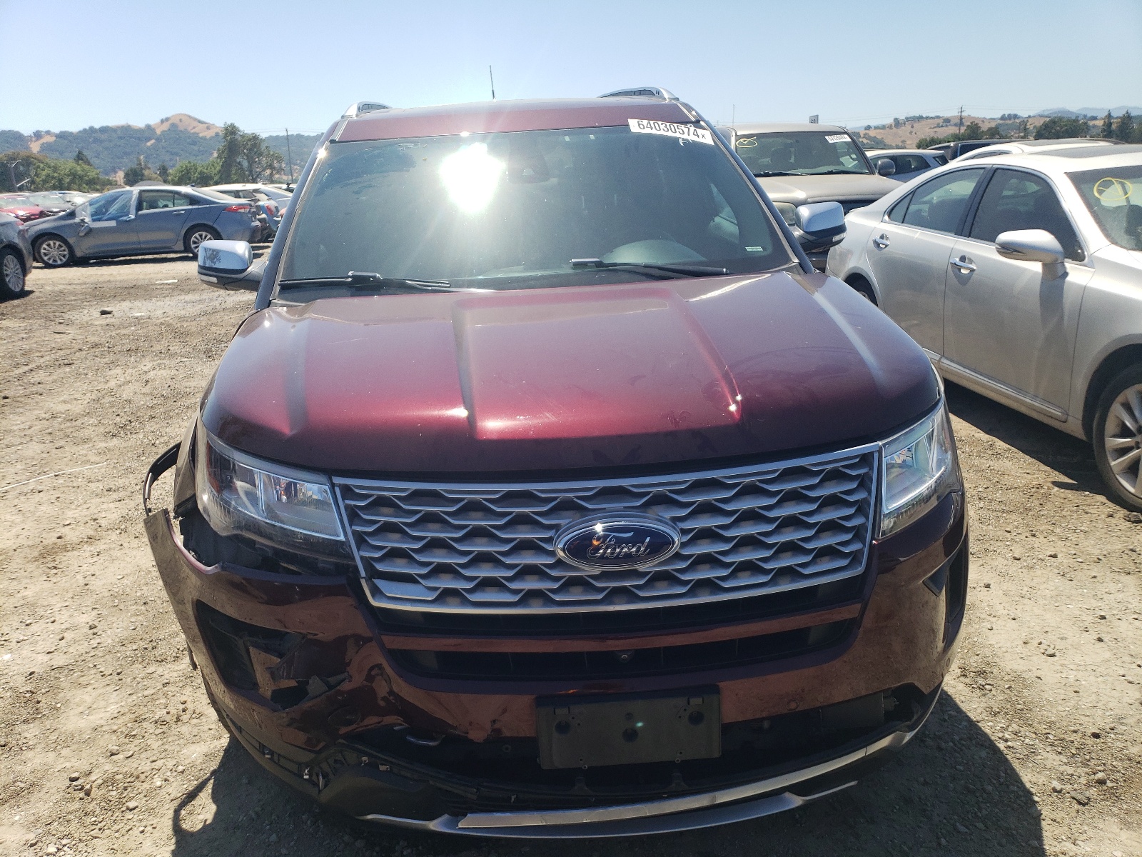 1FM5K8HT4KGA90420 2019 Ford Explorer Platinum