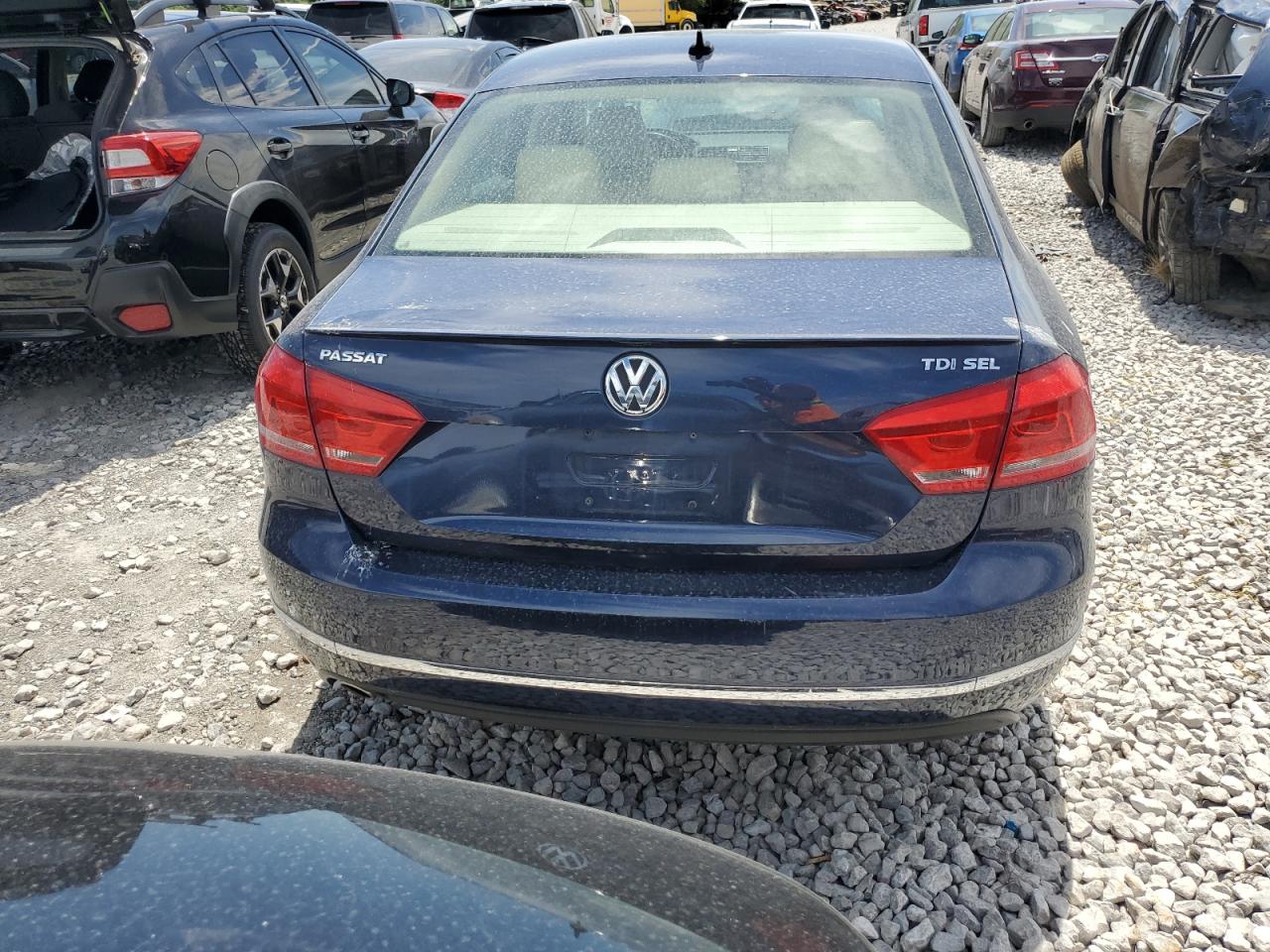 2013 Volkswagen Passat Sel VIN: 1VWCN7A30DC033551 Lot: 58658734