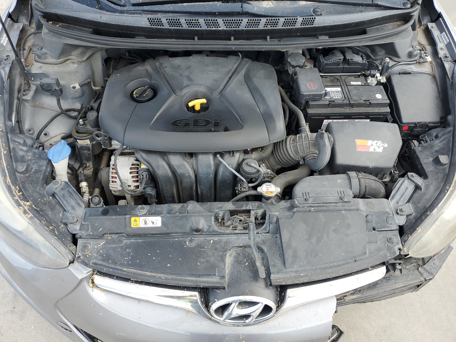 KMHDH4AH0EU111357 2014 Hyundai Elantra Se