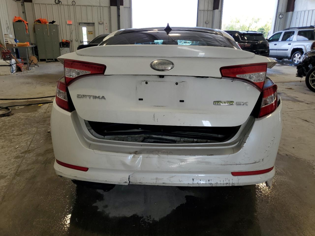 2013 Kia Optima Hybrid VIN: KNAGM4AD1D5042596 Lot: 61322684
