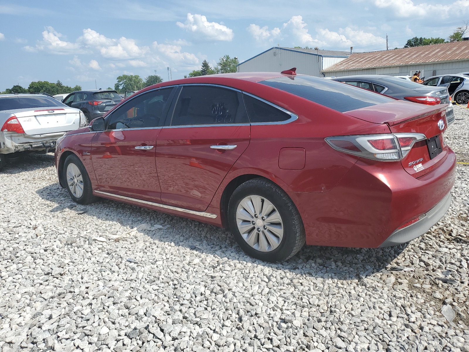 2016 Hyundai Sonata Hybrid vin: KMHE24L15GA011734