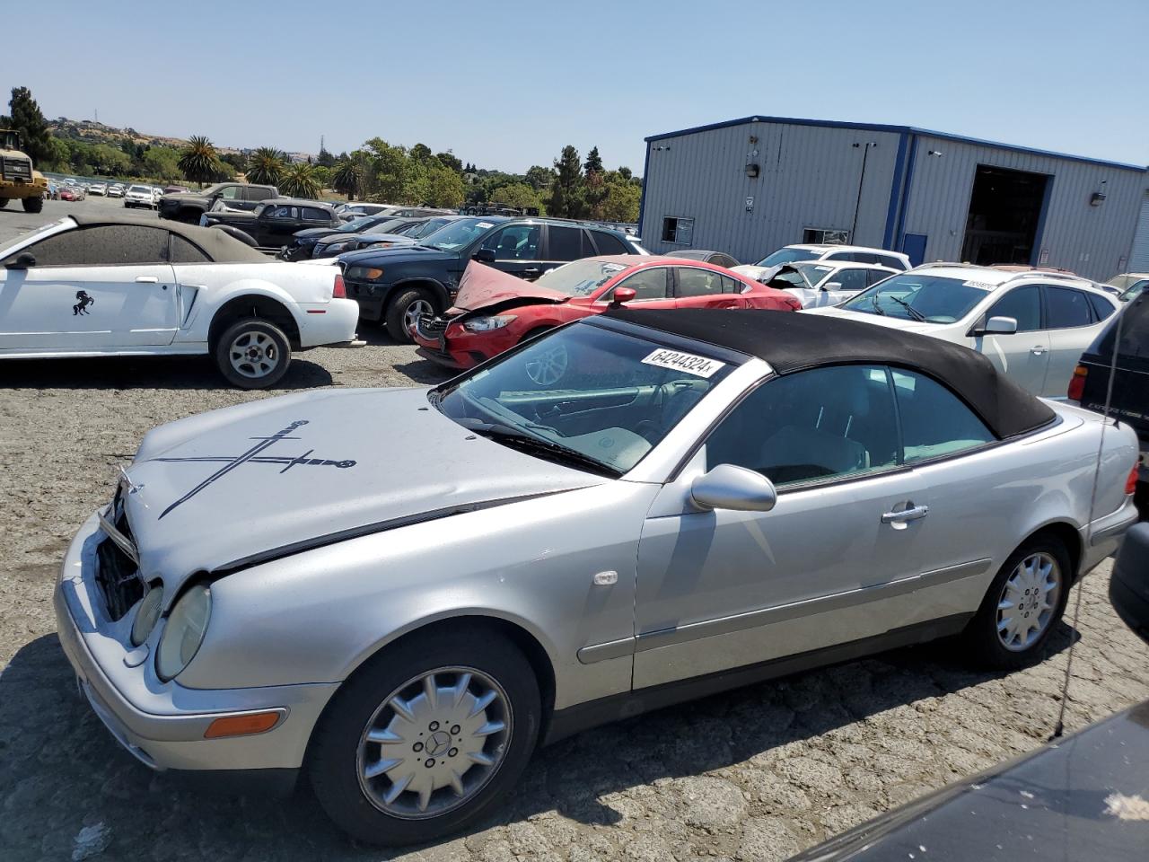 1999 Mercedes-Benz Clk 320 VIN: WDBLK65G4XT016466 Lot: 64244324