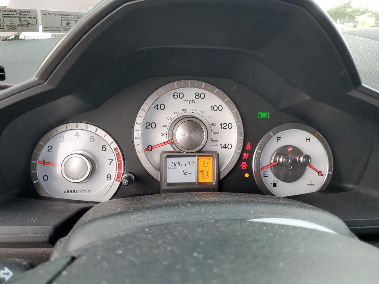 2009 Honda Pilot Exl VIN: 5FNYF48529B036943 Lot: 63669384