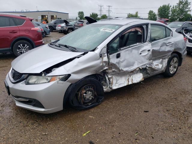  HONDA CIVIC 2013 Srebrny