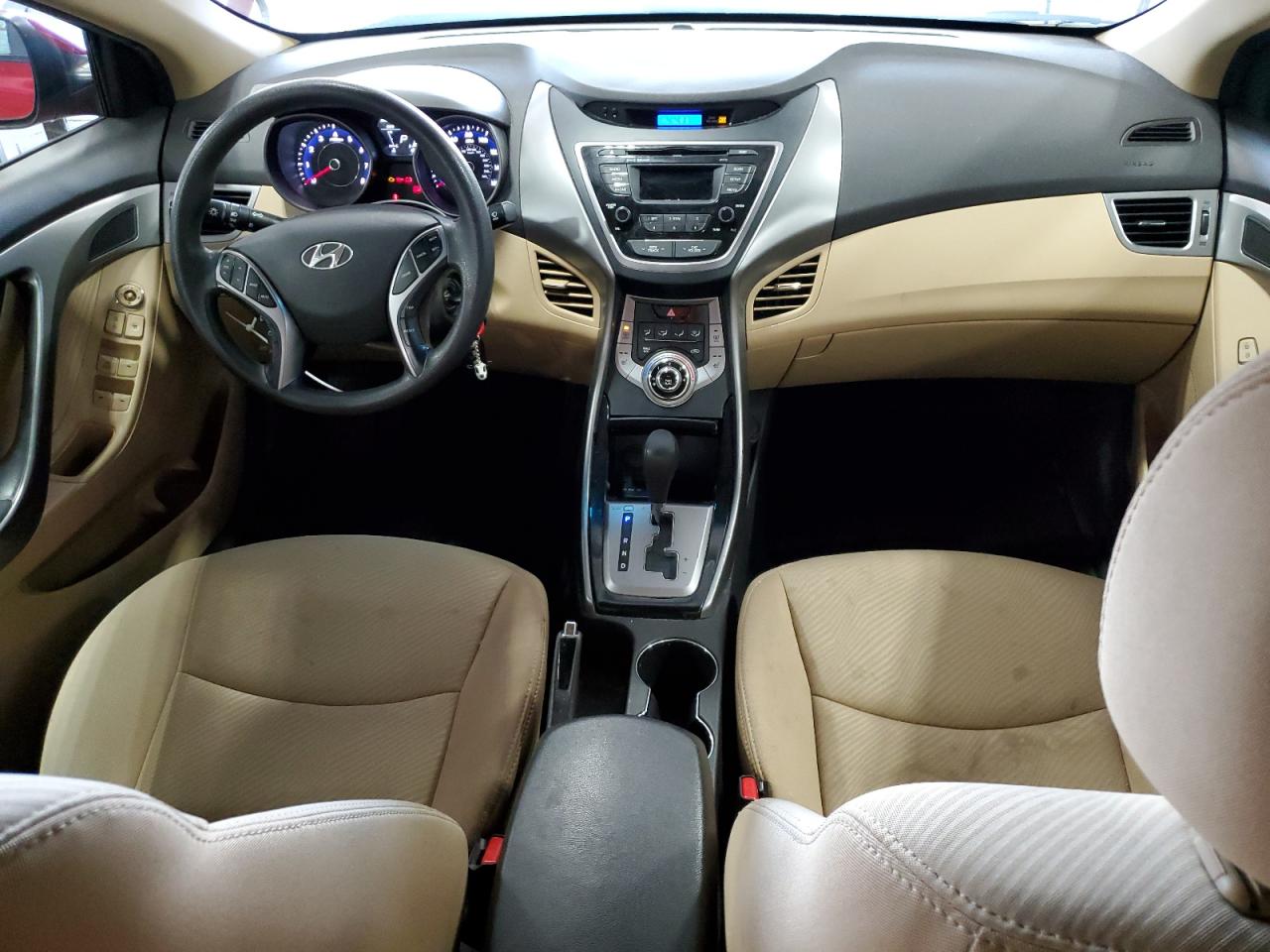 2013 Hyundai Elantra Gls VIN: 5NPDH4AE4DH453431 Lot: 63052734