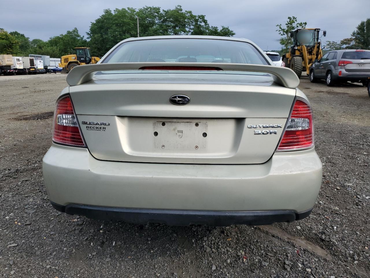 2005 Subaru Legacy Outback 3.0R VIN: 4S4BL84C054228949 Lot: 62625784