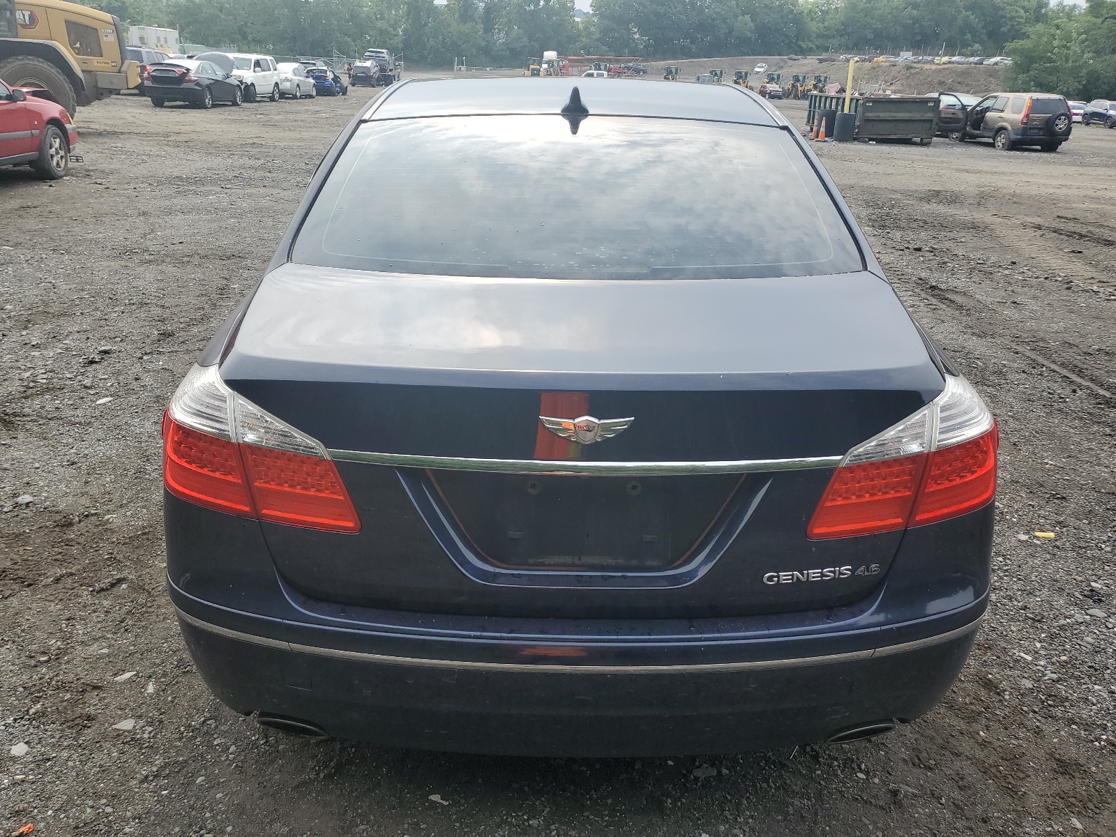 KMHGC4DF6BU130237 2011 Hyundai Genesis 4.6L