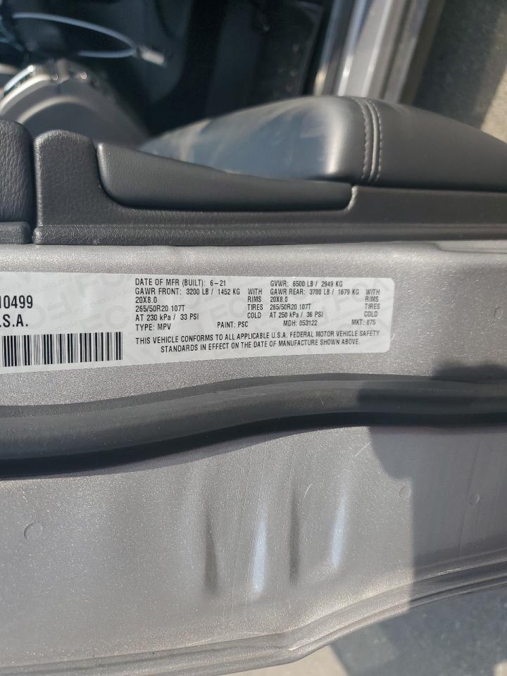 2021 Jeep Grand Cherokee Limited VIN: 1C4RJFBG7MC710499 Lot: 61929364