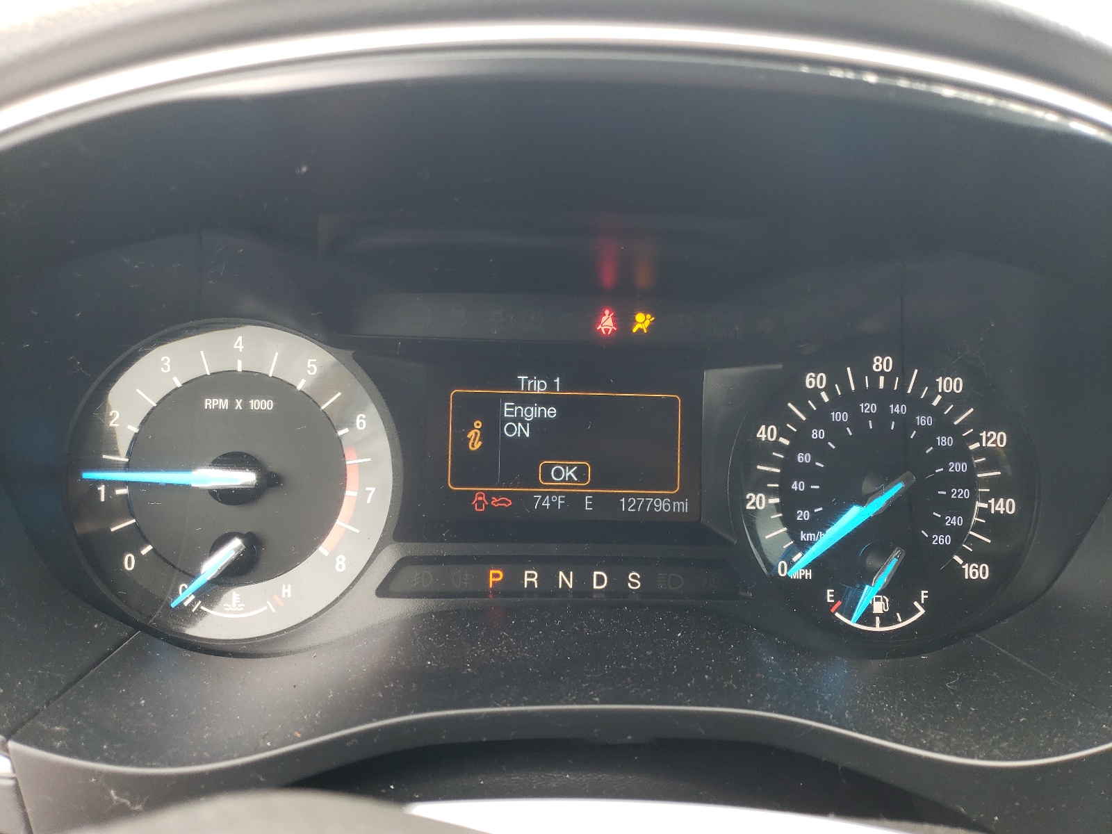 1FA6P0HD9E5387497 2014 Ford Fusion Se