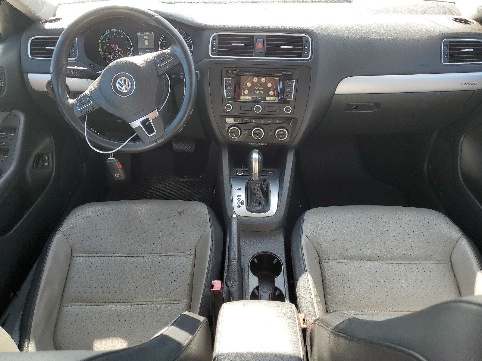 2014 Volkswagen Jetta Hybrid vin: 3VW637AJ7EM292992