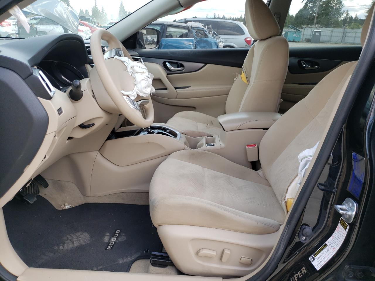 2015 Nissan Rogue S VIN: KNMAT2MT6FP517458 Lot: 64702564