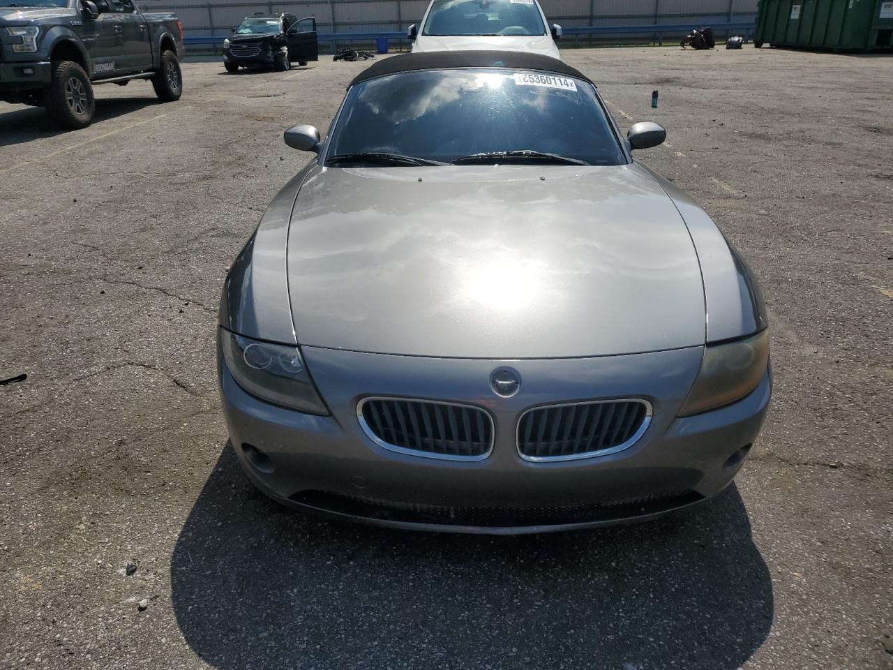 2004 BMW Z4 3.0 VIN: 4USBT53554LU06827 Lot: 65360114