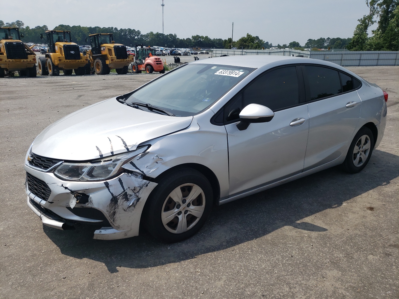 2018 Chevrolet Cruze Ls vin: 1G1BC5SM6J7234934