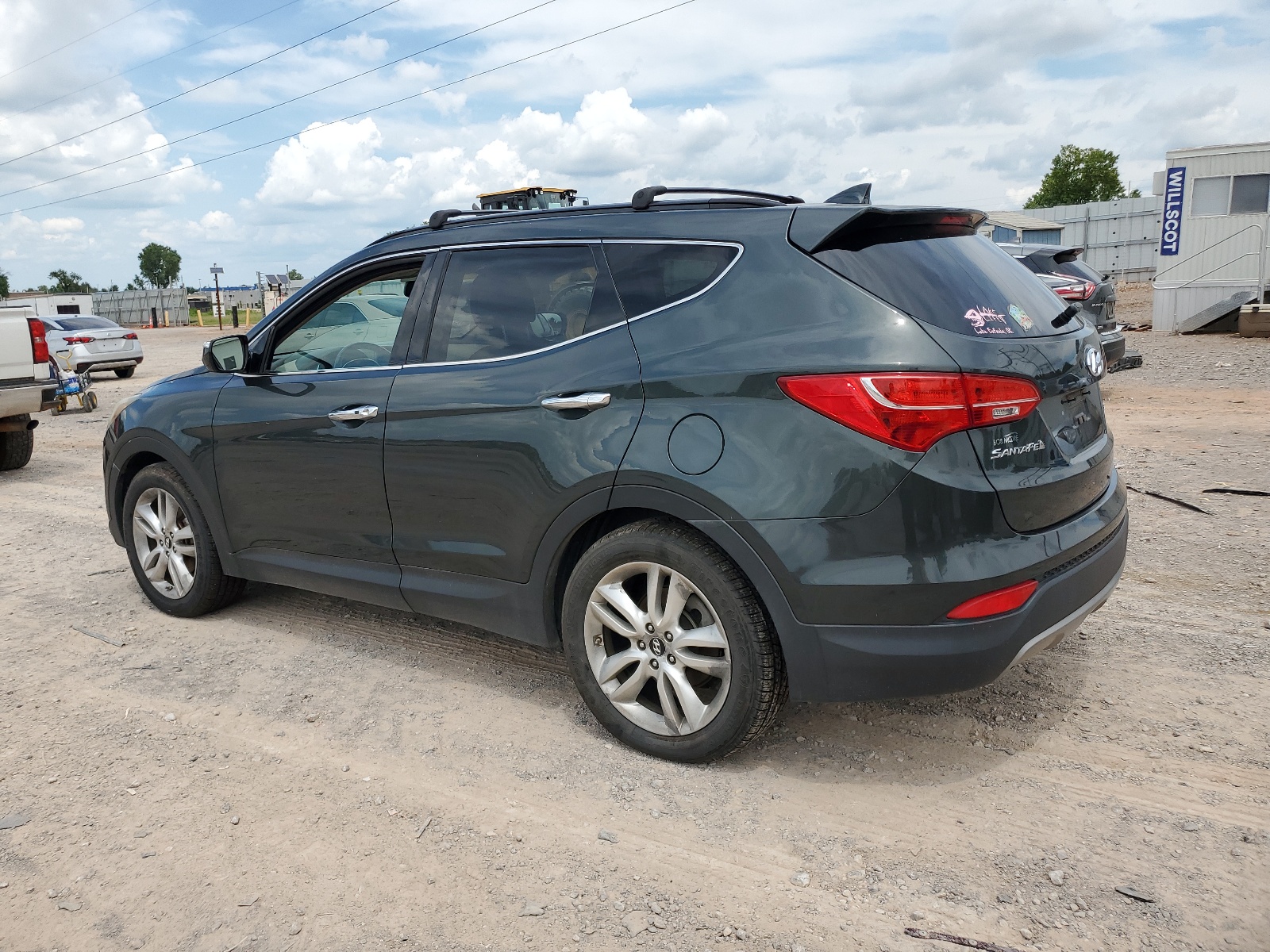 2013 Hyundai Santa Fe Sport vin: 5XYZU3LA4DG117551