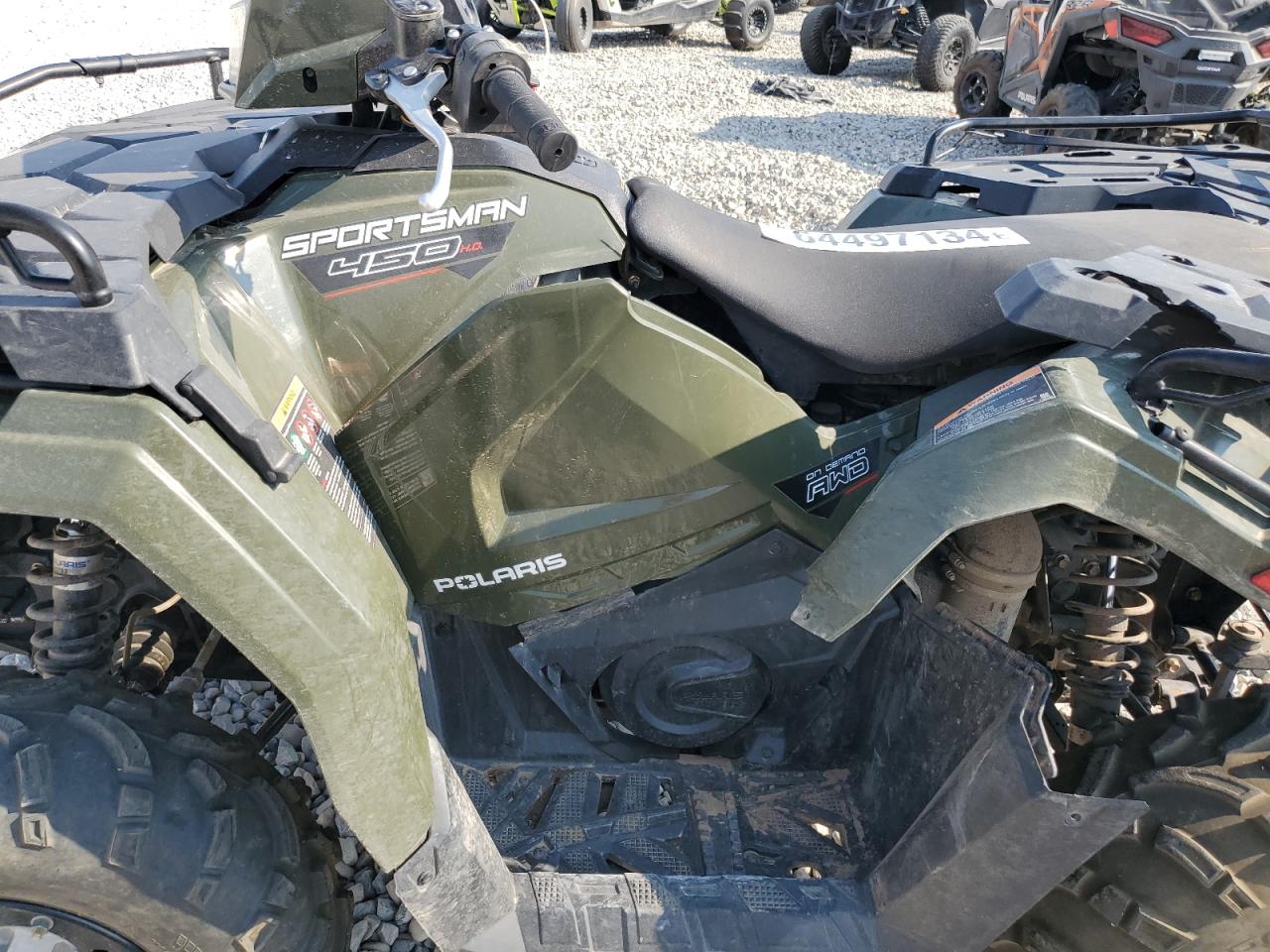 2022 Polaris Sportsman 450 H.o. Eps VIN: 4XASEE502NA154024 Lot: 64497134