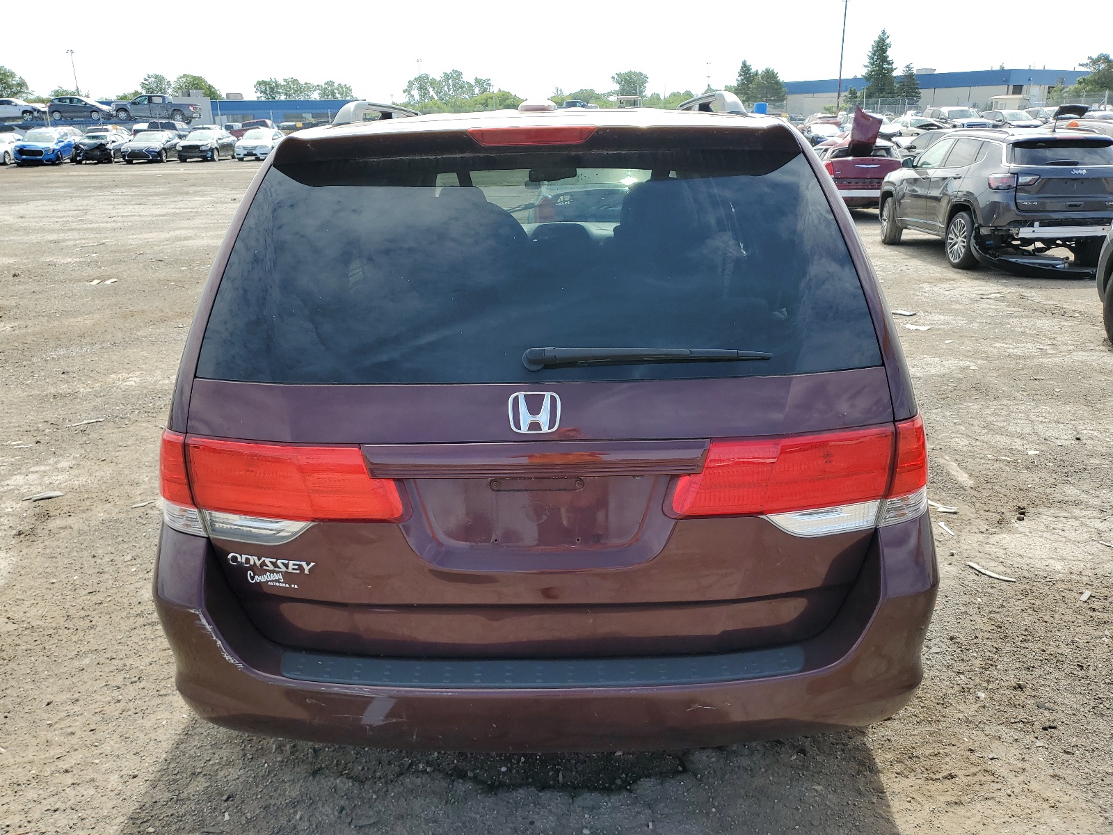 5FNRL3H78AB042792 2010 Honda Odyssey Exl
