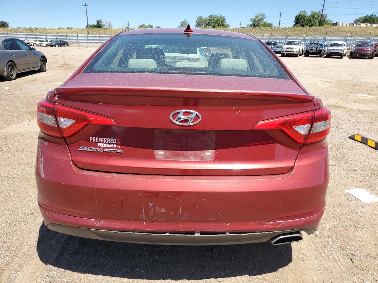 2015 Hyundai Sonata Se VIN: 5NPE24AF5FH221468 Lot: 65015474