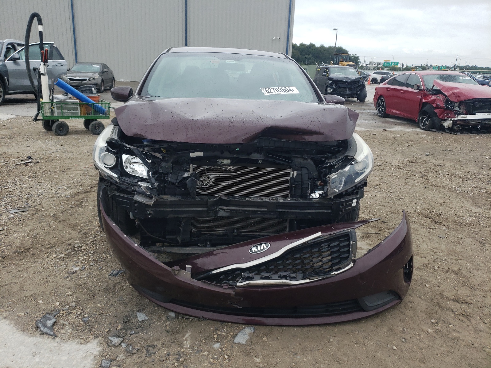 3KPFK4A73HE062261 2017 Kia Forte Lx