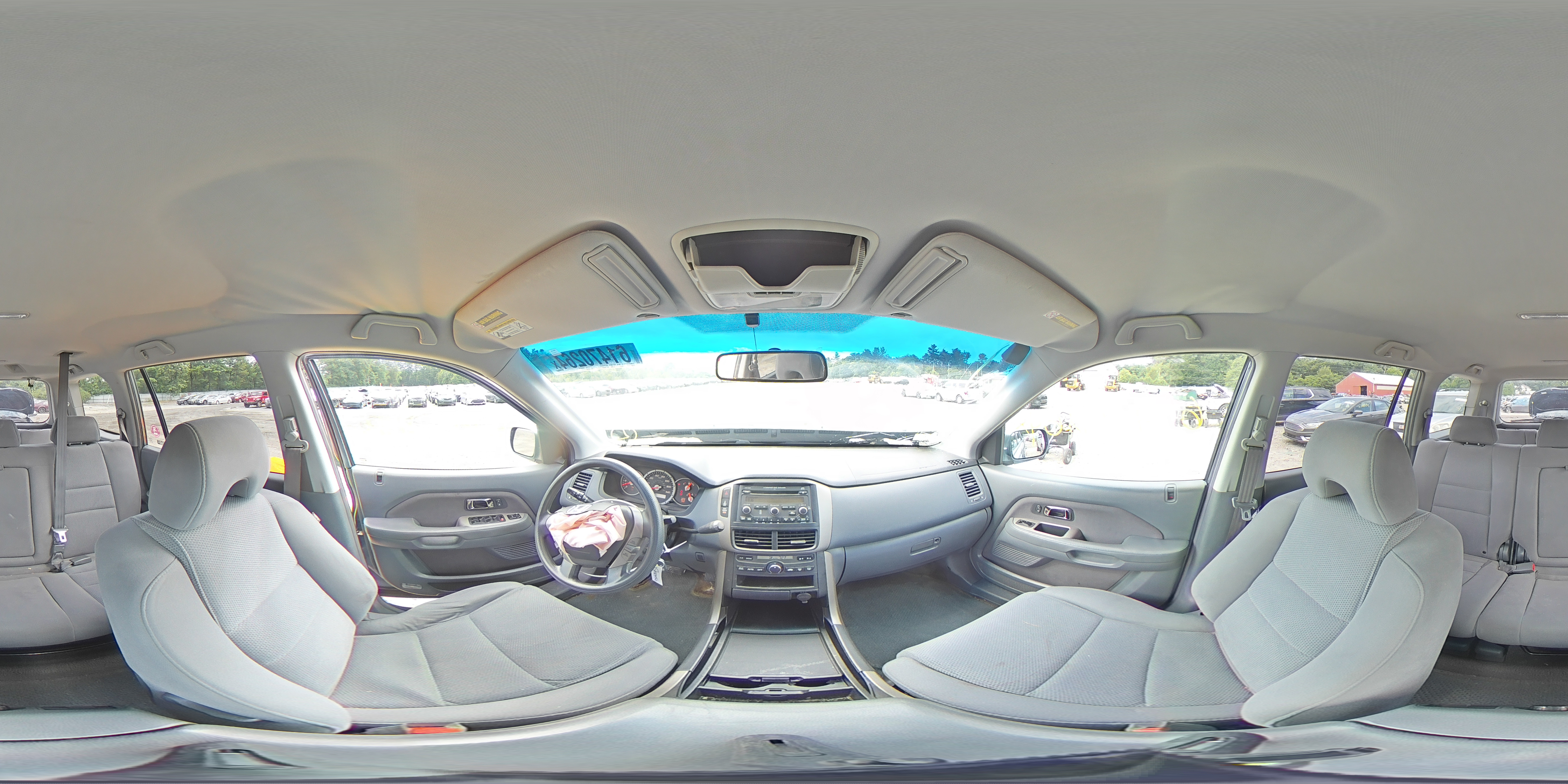 2006 Honda Pilot Ex VIN: 2HKYF184X6H545536 Lot: 61470264