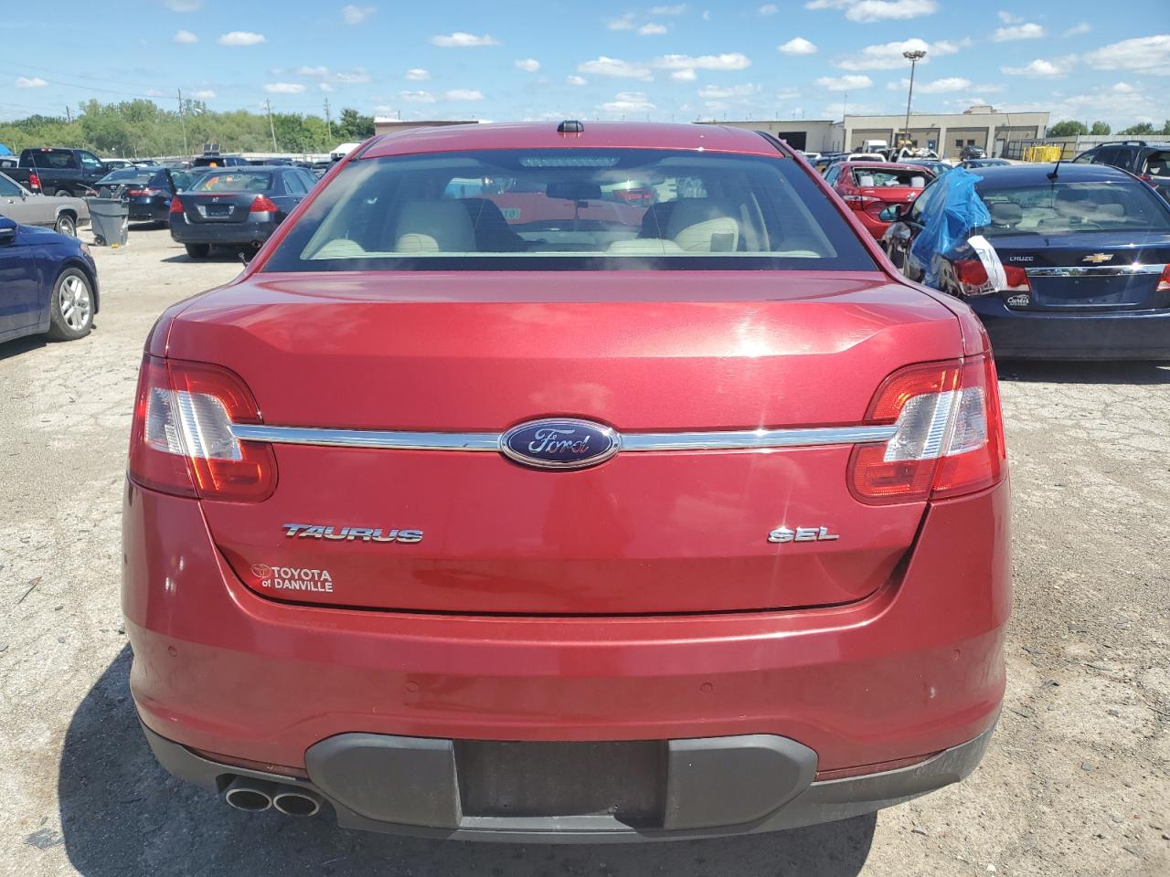 2010 Ford Taurus Sel VIN: 1FAHP2EW5AG115148 Lot: 61131414