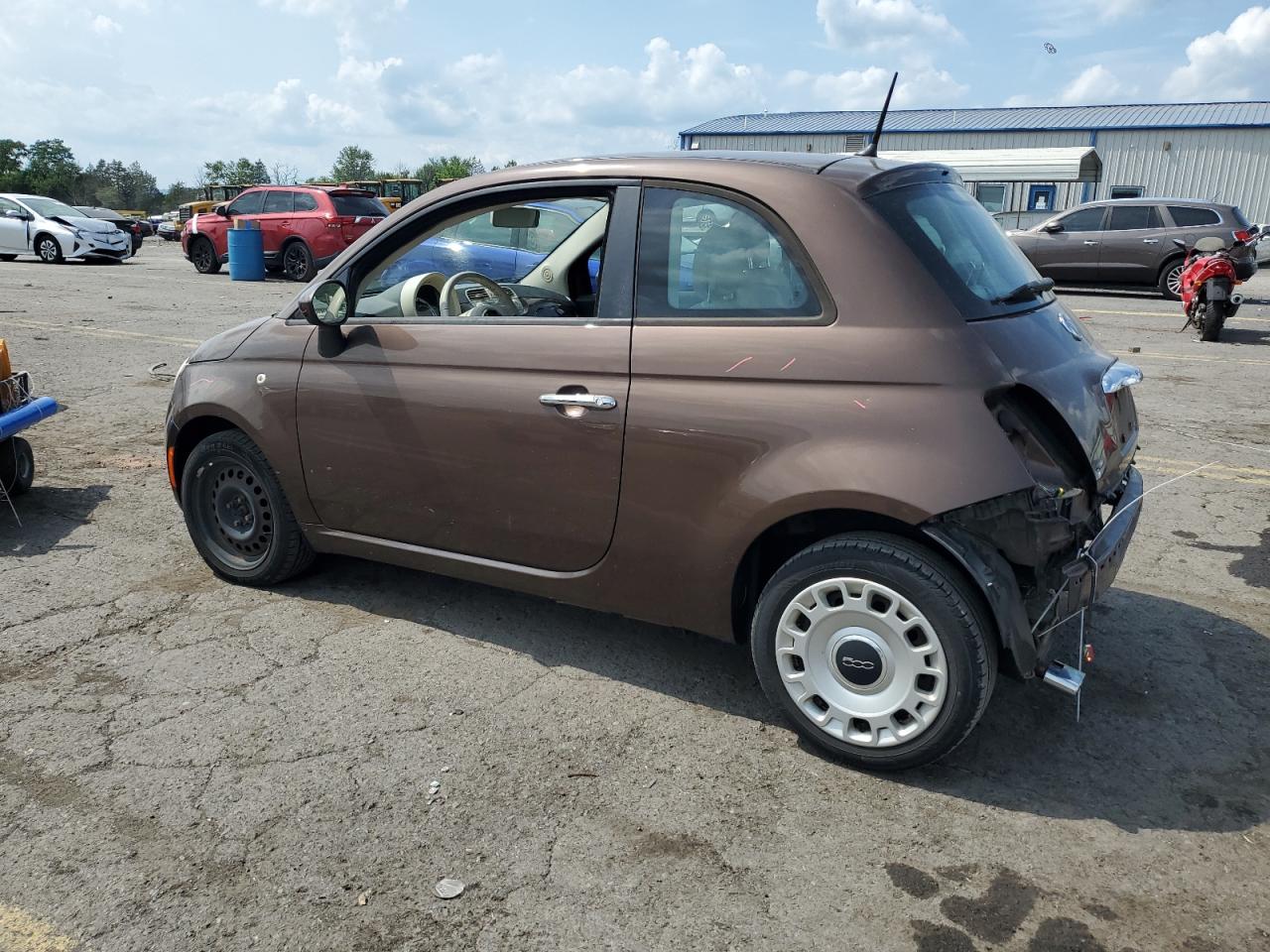 2012 Fiat 500 Pop VIN: 3C3CFFAR3CT127266 Lot: 64786994
