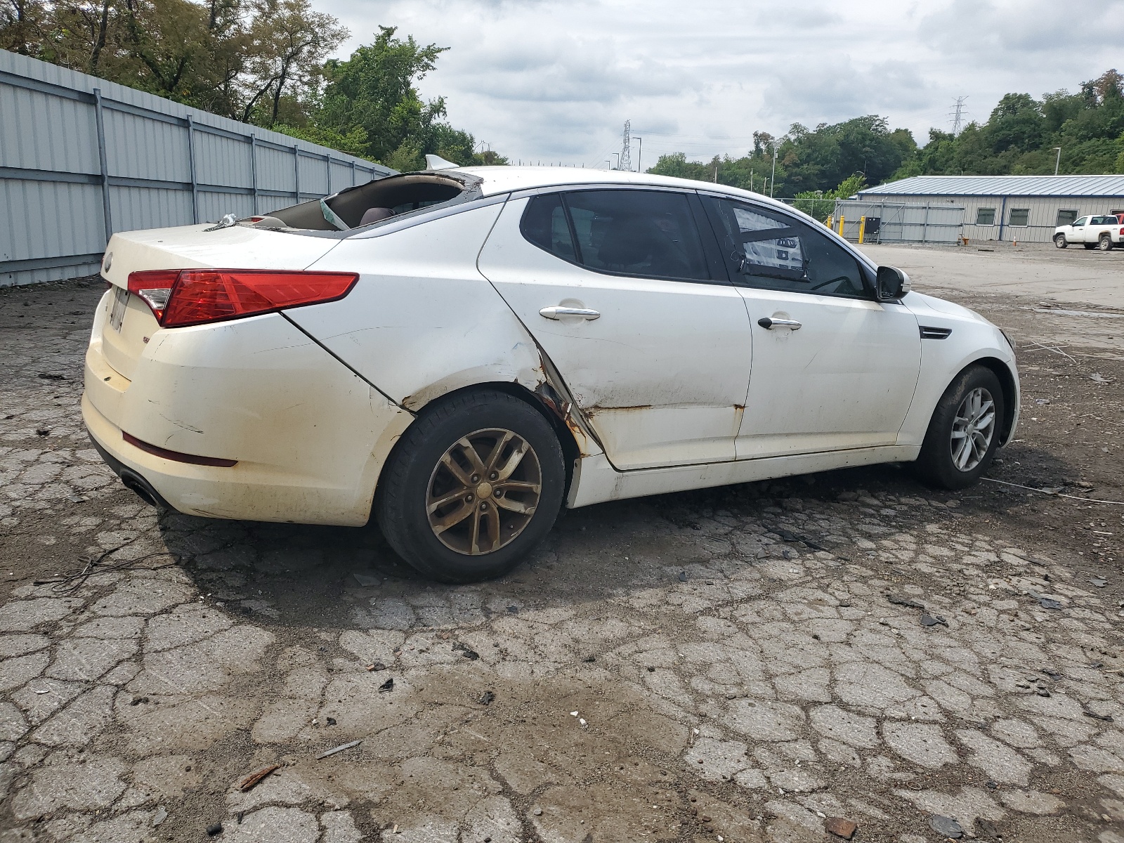 2013 Kia Optima Lx vin: KNAGM4A71D5351527