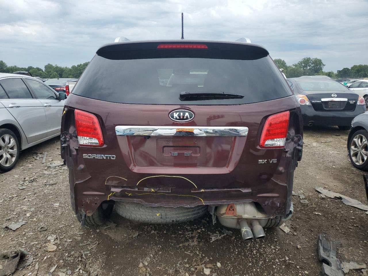 2013 Kia Sorento Sx VIN: 5XYKW4A28DG369929 Lot: 62811704