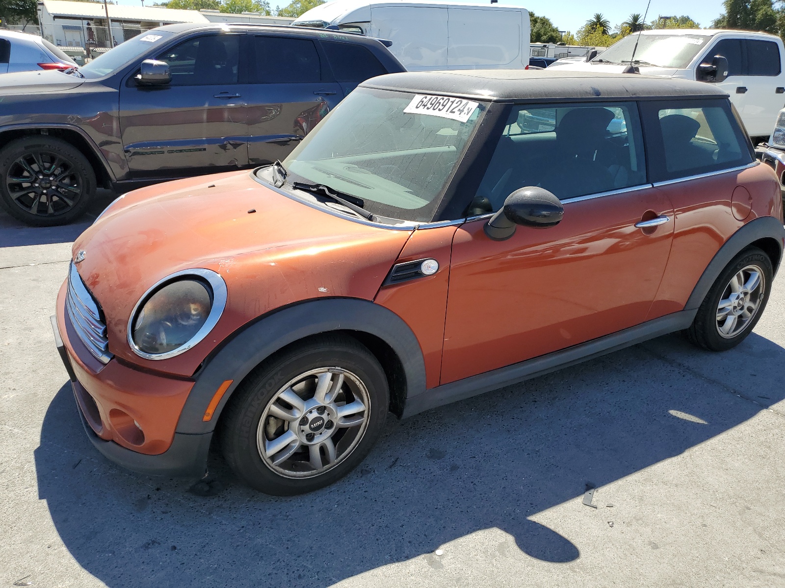 2012 Mini Cooper vin: WMWSU3C51CT259716