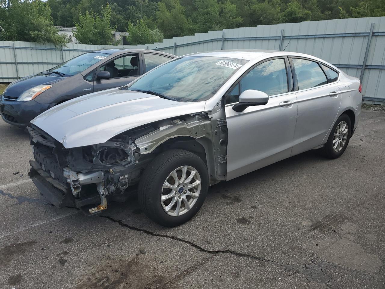 VIN 1FA6P0G74F5129417 2015 FORD FUSION no.1