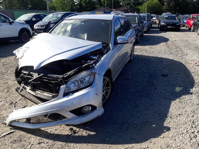 2011 MERCEDES BENZ C250 BLUEE for sale at Copart WOLVERHAMPTON