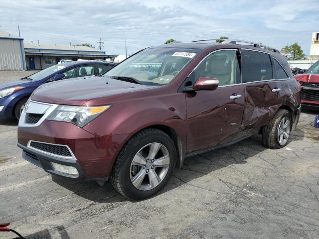  ACURA MDX 2012 Бургунді