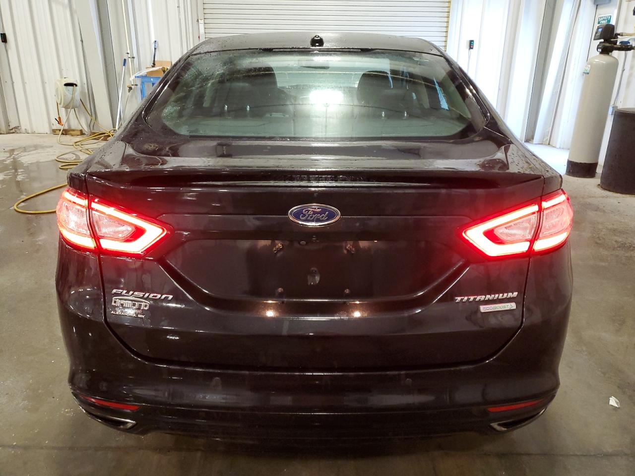 2014 Ford Fusion Titanium VIN: 3FA6P0K97ER169835 Lot: 62538954