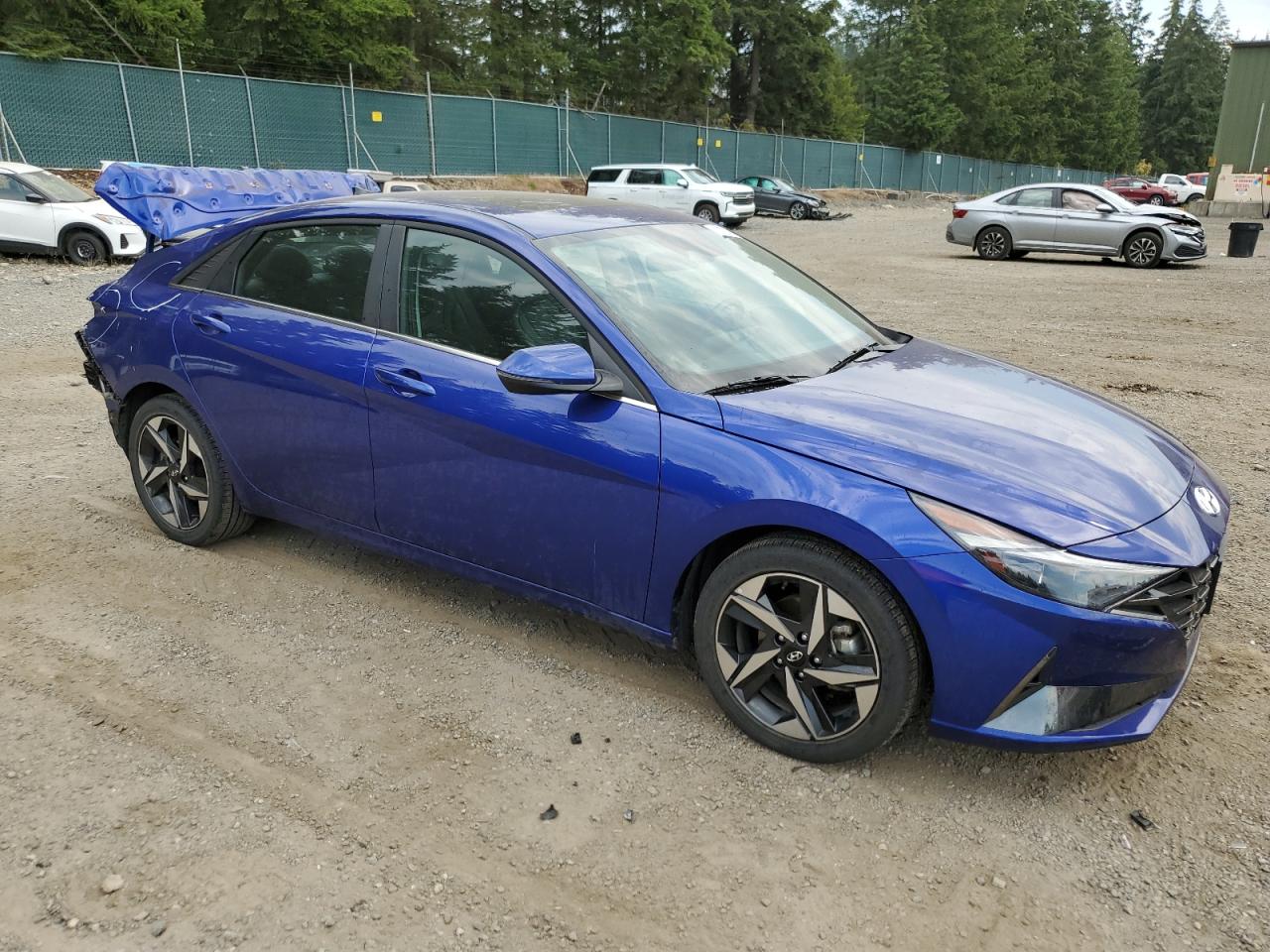 2022 Hyundai Elantra Limited VIN: KMHLN4AJ0NU020211 Lot: 63127304