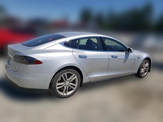 Хетчбеки TESLA MODEL S 2014 Сріблястий