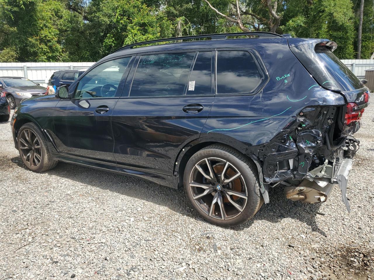 2022 BMW X7 xDrive40I VIN: 5UXCW2C0XN9L96989 Lot: 63166484