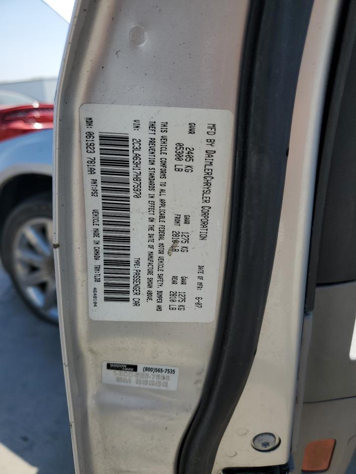 2007 Chrysler 300C VIN: 2C3LA63H17H875970 Lot: 63995774