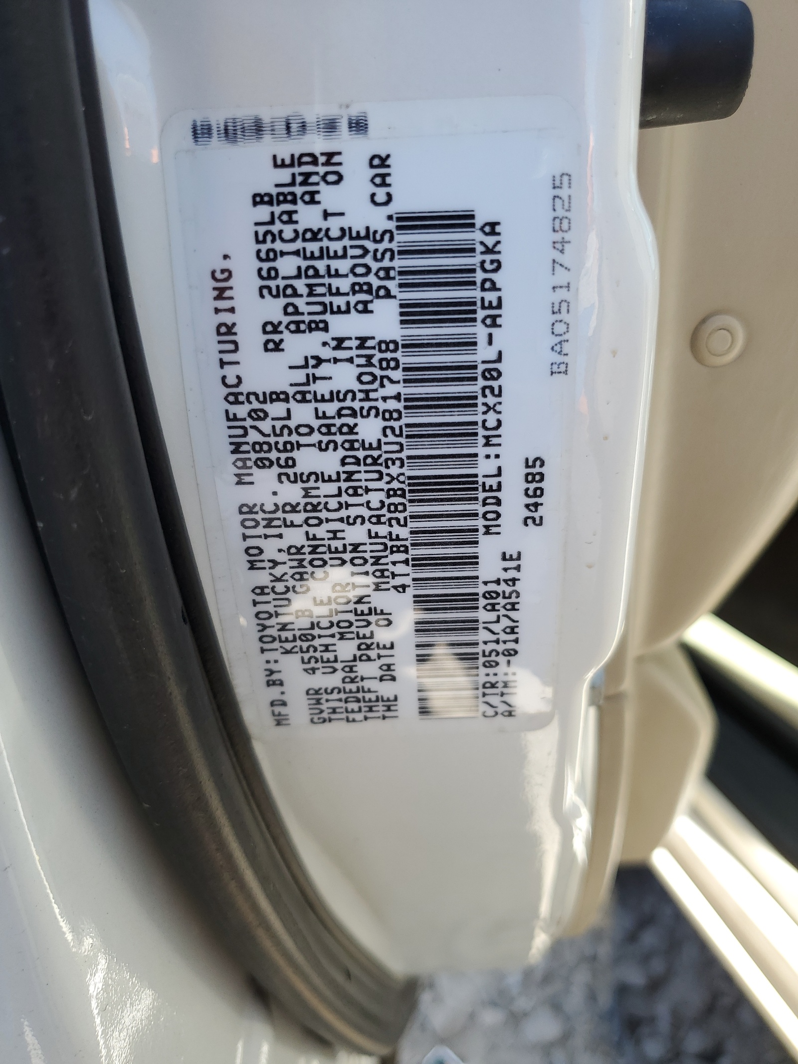 4T1BF28BX3U281788 2003 Toyota Avalon Xl