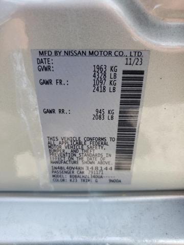 1N4BL4DV4RN348144 Nissan Altima SV 13