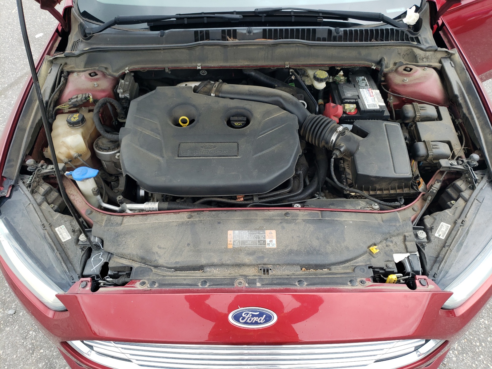 3FA6P0K94ER301806 2014 Ford Fusion Titanium