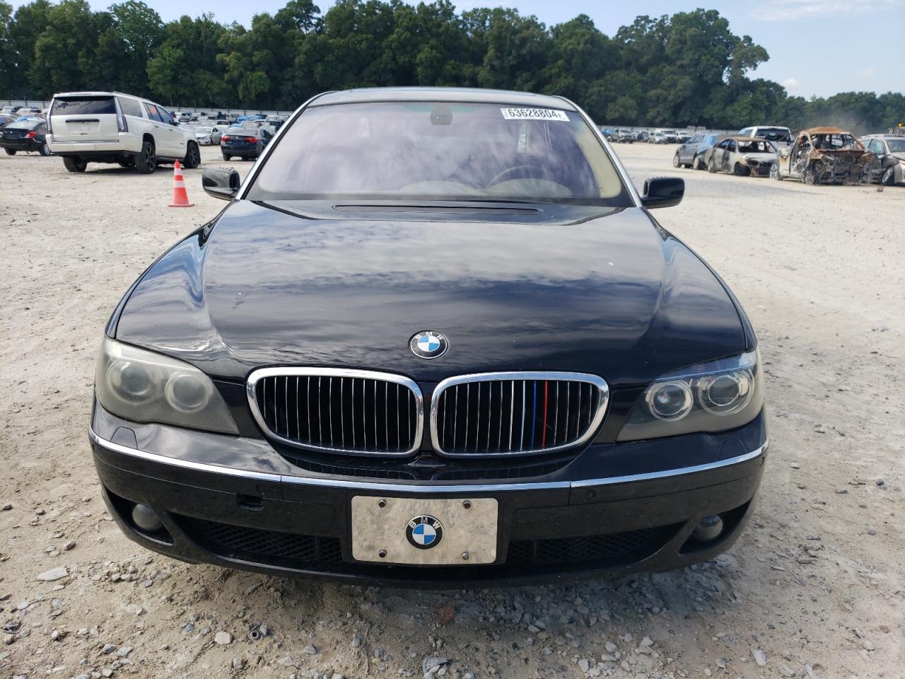 2007 BMW 750 VIN: WBAHN83547DT69146 Lot: 63628804