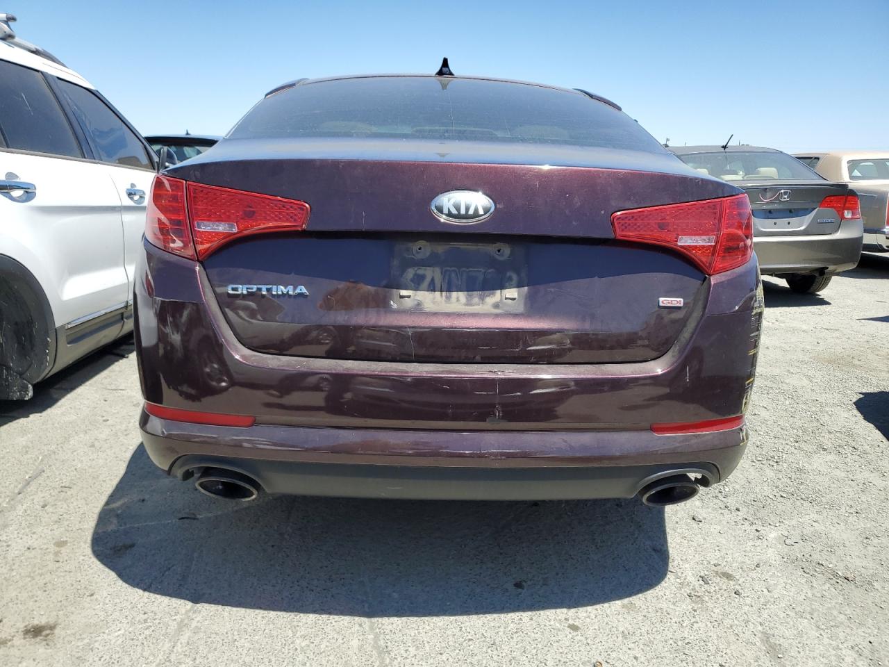 2013 Kia Optima Lx VIN: 5XXGM4A76DG212427 Lot: 63312904