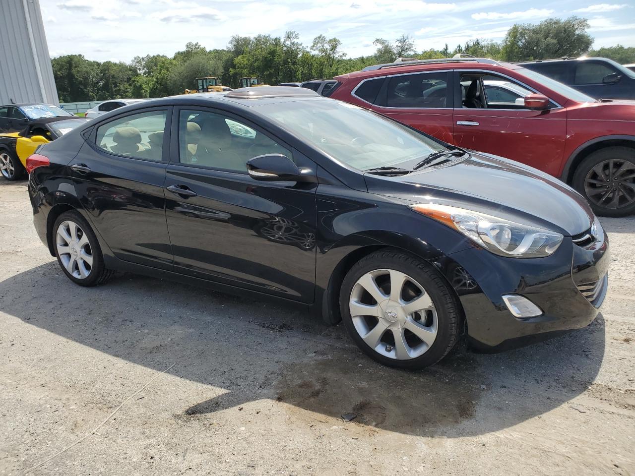 2013 Hyundai Elantra Gls VIN: 5NPDH4AE8DH185385 Lot: 62873914