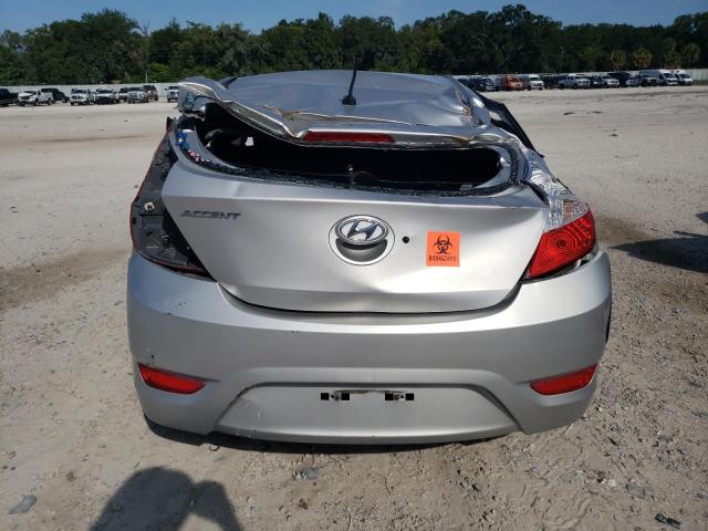  HYUNDAI ACCENT 2013 Сріблястий